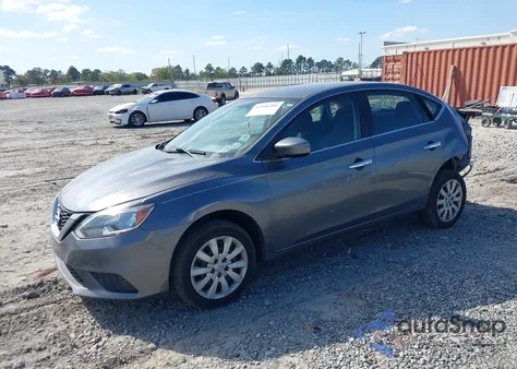 2016 Nissan Sentra S z USA, uszkodzony, nr VIN 3N1AB7APXGY332968